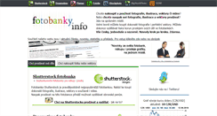 Desktop Screenshot of fotobanky.info